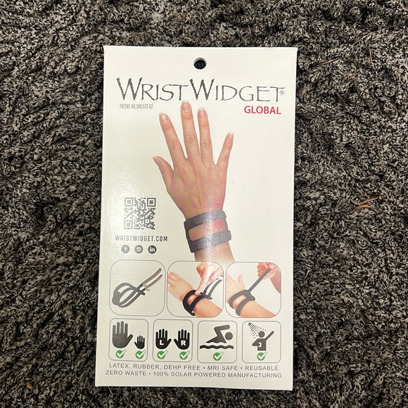 Adjustable Wrist Brace Pain Support Widget - TFCC Tears, Ulnar, Side - Black - Picture 1 of 1